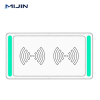 Sistema de Control de Acceso RFID de Doble Antena Montado en Techo, Terminal de Detección Antirrobo de Alta Precisión para Bibliotecas Inteligentes, 860-960 MHz