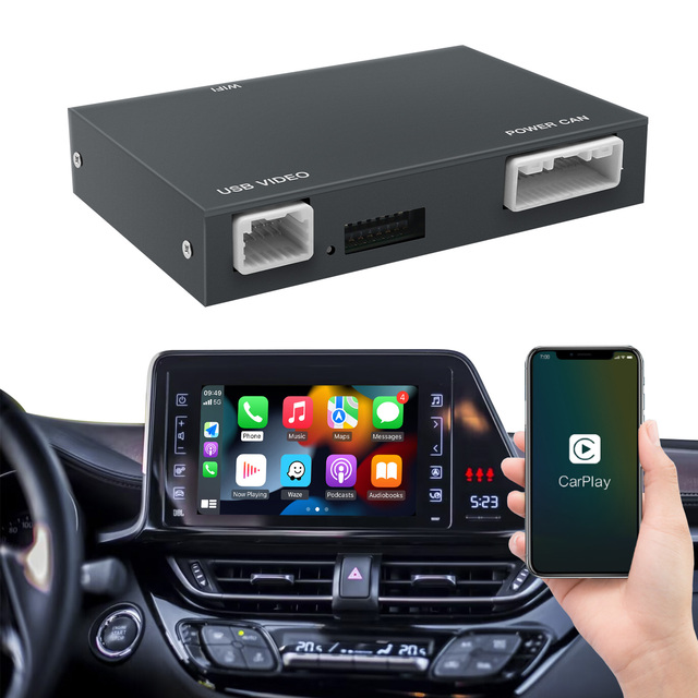 Autoabc Wireless Carplay Interface for Toyota CHR Universal Wireless Android Auto Screen Mirror Apple Carplay Box Adapter