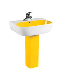 Lavabo <span class=keywords><strong>de</strong></span> Baño HS-4006 con Pedestal a Bajo Precio/ Soporte para Lavabo - Product Image 4