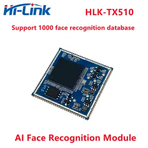 Hi-Linkの新しいAI顔認識モジュールシリアル通信HLK-TX510 3D双眼カメラライブ検出識別