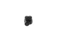 Connecteur multi-tirs isolé à double entrée BAREP QMS-S2-1, homologué UL E531731, 14-2 AWG Cu9Al pour raccordement de câble d'alimentation 600V