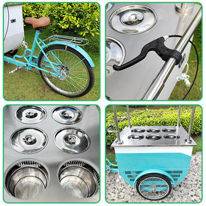 Nouveau chariot à glace électrique en acier inoxydable, prix compétitif, production professionnelle, facile à utiliser, <span class=keywords><strong>vélo</strong></span> alimentaire, haute qualité - Product Image 5