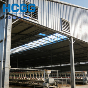 Structure <span class=keywords><strong>en</strong></span> acier préfabriquée légère galvanisée pour hangar d'élevage, structure <span class=keywords><strong>en</strong></span> acier pour ferme avicole, kits de poulaillers - Fabricant - Product Image 4