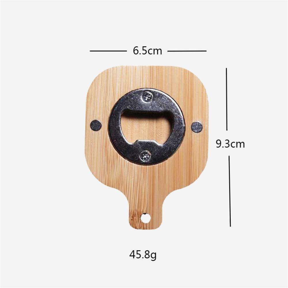 Square handle bottle opener