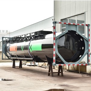 Conteneur-citerne ISO pour produits chimiques corrosifs 20FT 40FT, pour le transport de diesel, pétrole, acide, soude - Product Image 2