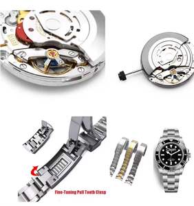 Montre de luxe de haute qualité 5A, marques de créateurs, montre de plongée pour hommes, 42 mm, acier inoxydable 904L, mouvement ETA, montre de yacht de luxe pour hommes - Product Image 3