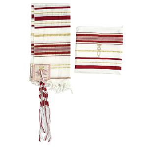 Stok Pengiriman Cepat Selendang Doa Poliester Besar Israel Talit DeJewish Tallit Israel - Product Image 3