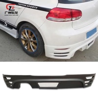 Ensemble complet d'accessoires de voiture pare-chocs avant lèvre arrière diffuseur lèvres latérales jupes pour VW GOLF 6 2010-2012 kits de carrosserie matériau ABS