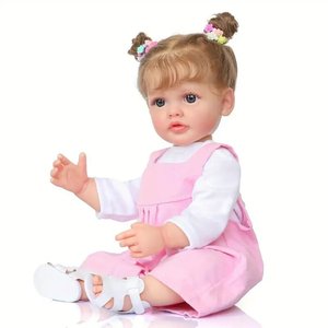 Factory Direct Supply <strong>Realistic</strong> Baby <strong>Doll</strong> 55cm Bebe <strong>Doll</strong> Reborn <strong>Cheap</strong> Newborn Baby Toddler <strong>Doll</strong> for Kids Toys - Product Image 2