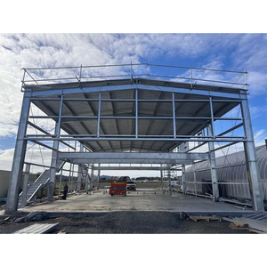 Edificio Prefabbricato in Acciaio Direttamente dalla Fabbrica per Allevamento di Pecore e Capre, Fattoria di Bovini da Latte, <span class=keywords><strong>Officina</strong></span> in Acciaio con Servizi di Saldatura - Product Image 4