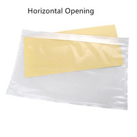 Pochette d'expédition transparente en CPE imperméable autocollante pour factures, documents et listes de colisage