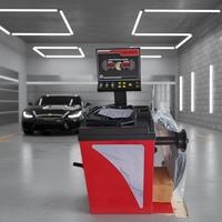 Équilibreuse de roues numérique pour garage automobile, équipement d'atelier, machine d'alignement et d'équilibrage des roues, précision 1g