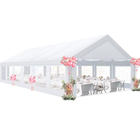Tentes de réception robustes 10x20m 20x30m pour événements en plein air, chapiteaux pour mariages et fêtes