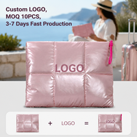 Funda Impermeable para Portátil Plateada Metálica, Funda Acolchada Antigolpes para Portátil, Bolsa de Hombro Acolchada para Computadora, Venta al por Mayor