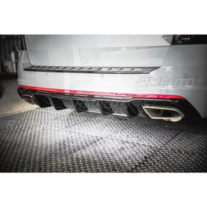 Pour Skoda Octavia RS Mk3 MK3.5 : Kit de protection de pare-chocs arrière, diffuseur, séparateur de lèvre de pare-chocs, accessoires automobiles - Product Image 3