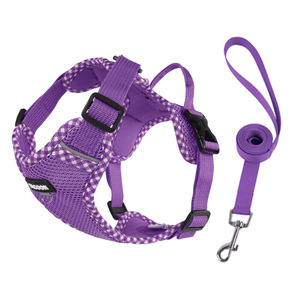 Penawaran Spesial Set <span class=keywords><strong>Harness</strong></span> Vest Anjing PU Mewah Solid dengan Tali, Reflektif, Dapat Disesuaikan, Anti Tarik, untuk Anjing Kecil, Sedang, Besar, Tahan Lama, dan Modis - Product Image 6