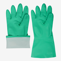 Guantes de Nitrilo Resistentes XINGYU, Impermeables, Anti-químicos, para Laboratorio, Color Verde, Resistentes a Productos Químicos