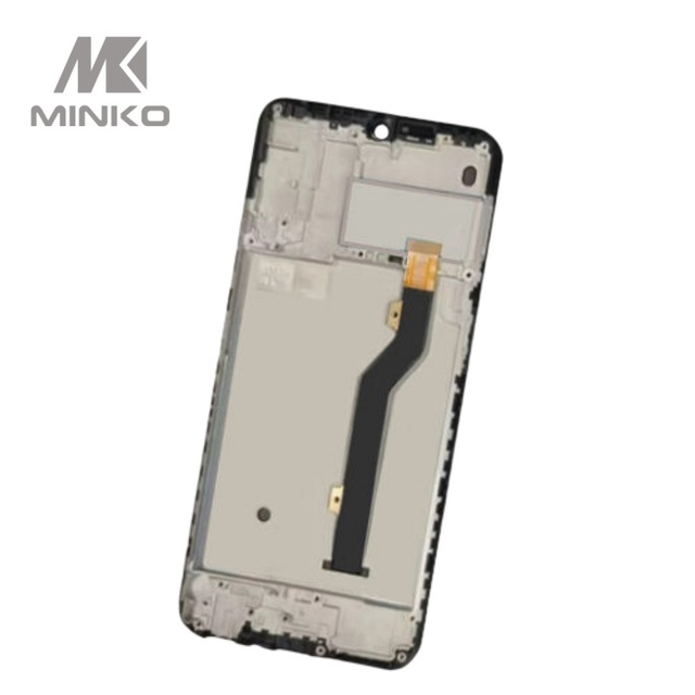 Hot Sale Mobile Phone AMOLED LCD Screen Display with Frame for Tecno Pouvoir 3 Plus LB8 LB8a Assembly