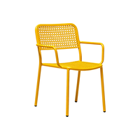Ensemble table et chaises en alliage d'aluminium moderne et durable, mobilier d'extérieur portable pour hôtel, café, salon de thé, cour, balcon
