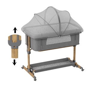 <span class=keywords><strong>Cuna</strong></span> <span class=keywords><strong>de</strong></span> Metal para Bebés Recién Nacidos, con Juego <span class=keywords><strong>de</strong></span> Almohada y Manta - Product Image 2