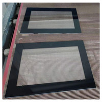 Panneaux en verre trempé solide sur mesure pour portes de fours, utilisation dans les bâtiments/serres et les appareils électroménagers