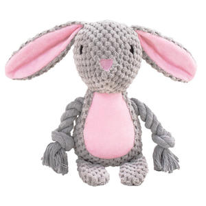 Juguete Interactivo de Peluche con Sonido, Juguete de Cuerda de Algodón para Mascotas, Juguetes con Sonido para Entrenamiento de Perros, Ratas, Cerdos, Zorros - Product Image 3