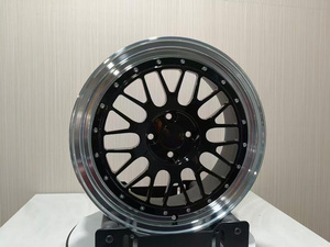 Jantes de voiture de course Triple Chrome 18-24 pouces pour marques de luxe, jantes en alliage forgé 2-3 pièces compatibles avec les jantes LM LeMans Audi BMW - Product Image 6