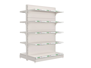 Estantes de Supermercado Galvanizados Resistentes, Exhibidores Metálicos Antioxidantes para Mercados al Aire Libre y Tiendas de Jardinería - Product Image 2