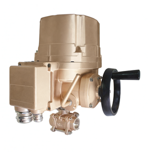 Vannes électriques antidéflagrantes COVNA DN50 à souder, type marche/arrêt, actionneur de vanne motorisé, vanne à bille motorisée pour l'eau - Product Image 3