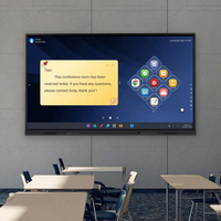Pantalla Táctil Inteligente Interactiva de 86 Pulgadas, Pantalla LCD Táctil 4K, Aplicaciones de Televisión Inteligente Móvil - Disponible en 55, 98 y 110