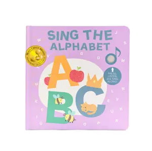 Tablero Electrónico de Aprendizaje Temprano libros de música juguetes para niños cantar libro de sonido
