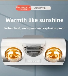 Badkamerrode Infrarood Warmtelamp Met Afstandsbediening/<span class=keywords><strong>Led</strong></span>-<span class=keywords><strong>Lamp</strong></span> - Product Image 5