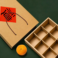 Barquettes en papier de qualité alimentaire recyclables avec logo personnalisé et séparateurs, pour sushi, fruits, chocolat, biscuits, desserts, emballages de cuisine