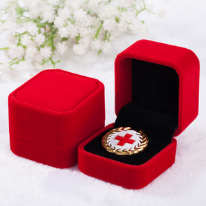Earrings Studs Ring Case Storage black velvet necklace display box for velvet stackable jewelry tray for engagement