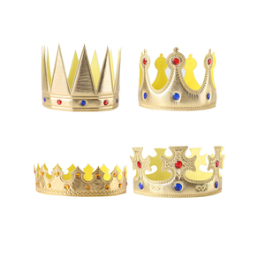 Chapeau Couronne d'Anniversaire Prince pour Enfants, Cadeau d'Anniversaire Garçon et Fille, pour Fêtes de Roi et Reine, Halloween, Carnaval HB225 - Product Image 1