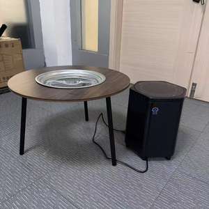 D Instalación independiente portátil Calefacción doméstica inteligente roja Calentador electrónico Calentador eléctrico de <span class=keywords><strong>bajo</strong></span> <span class=keywords><strong>consumo</strong></span> - Product Image 1