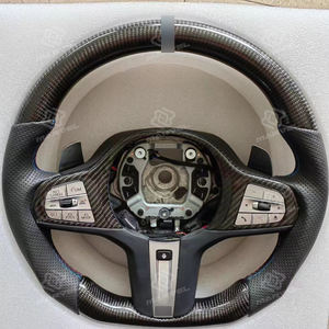 <span class=keywords><strong>Volante</strong></span> de fibra de carbono con cambio de paleta calefactable para <span class=keywords><strong>BMW</strong></span> M3 M4 M5 G20 G28 G22 G23 G30 G38 G80 G82 <span class=keywords><strong>X3</strong></span> X5 X6 M Performance - Product Image 4