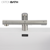 ORTONBATH Robinet automatique commercial Robinet à capteur de mouvement Robinet mains libres Trois-en-un Salle de bain Induction