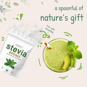 Poudre d'extrait de stévia OEM ODM, édulcorant zéro calorie, 8oz 227g, en vrac, marque privée - Product Image 2