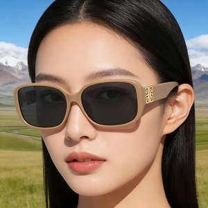 Lunettes de soleil carrées Dolce & Gabbana pour femmes, UV400, polarisées, monture en plastique et métal, verres TAC C1C2C3C4C5 KS-3937 - Product Image 1