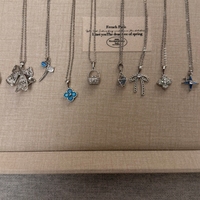 Collier Bowei élégant en argent avec zircone cubique, pendentif élégant pour femme pour occasions spéciales