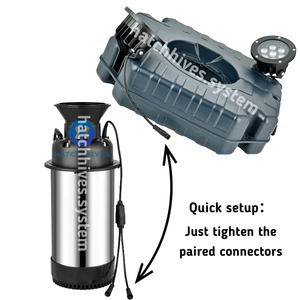 2025 nouveau produit aquaculture Machine aérateurs 4 LED lumières fontaine flottante <span class=keywords><strong>pompe</strong></span> d'éclaboussure d'eau pour étang extérieur lac - Product Image 2