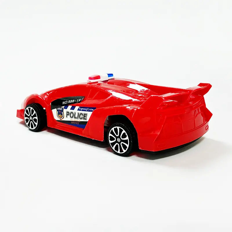 Высококачественная красная полицейская машинка игрушка для детей игрушечная полицейская машинка для продажи пластиковая полицейская машинка