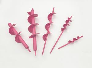 Ensemble de 4 forets à tarière manuelle pour l'extérieur, universels, portables, directs d'usine, pour la culture des sols meubles - Product Image 2