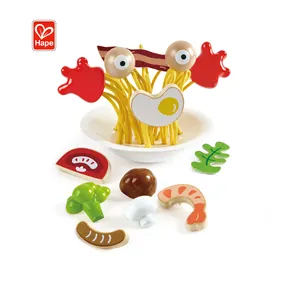 Hape Pretend Play Cooking Food Pasta Silly Spaghetti Wooden Kitchen Set Toys for Kids 3Y+