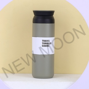 Botella de Agua Aislada Personalizada de 500 ml, Taza de Viaje para Café, Termo Portátil - Product Image 5