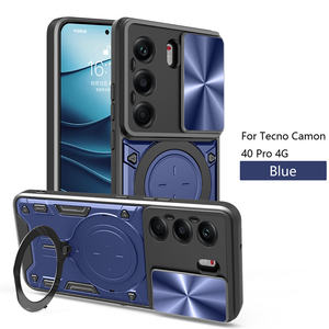 Coque de protection Lichicase tout-en-un avec support pliable et découpe de précision pour Tecno Camon 50 Spark 50 - Product Image 3