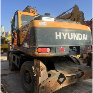 Excavadora usada Hyundai 210W-9 210W Rueda Maquinaria de construcción a la venta - Product Image 1