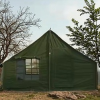 Tente de camping instantanée en toile durable quatre saisons résistante à l'eau pour 3 hommes