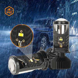 Ampoule de projecteur Bi-LED JoyFree 8000LM 6500K, grand objectif, phare Bi-LED, objectif de projecteur, phare de voiture pour voiture - Product Image 5